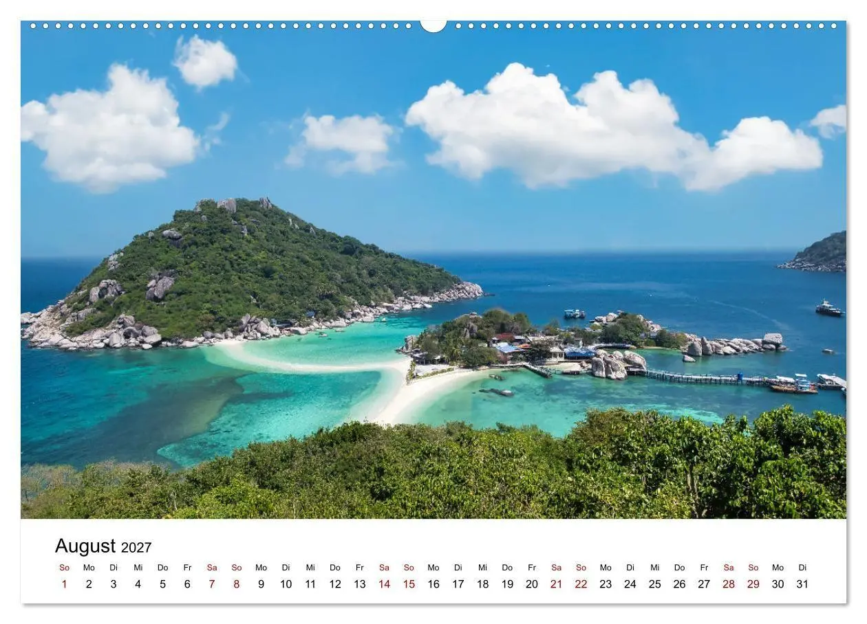 Bild: 9783569510210 | Die schönsten Inseln Thailands (hochwertiger Premium Wandkalender...