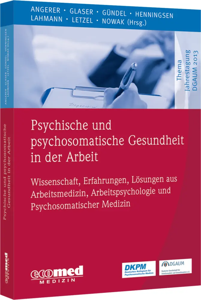 Cover: 9783609100210 | Psychische und psychosomatische Gesundheit in der Arbeit | Taschenbuch