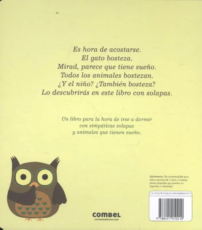 Rückseite: 9788491010210 | Todos Bostezan | Anita Bijsterbosch | Buch | Gebunden | Spanisch
