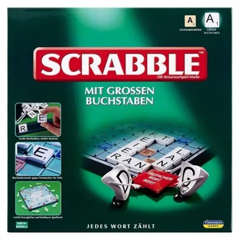 Cover: 5060058550310 | Scrabble mit großen Buchstaben | Spiel | Brettspiel | 55031 | Deutsch