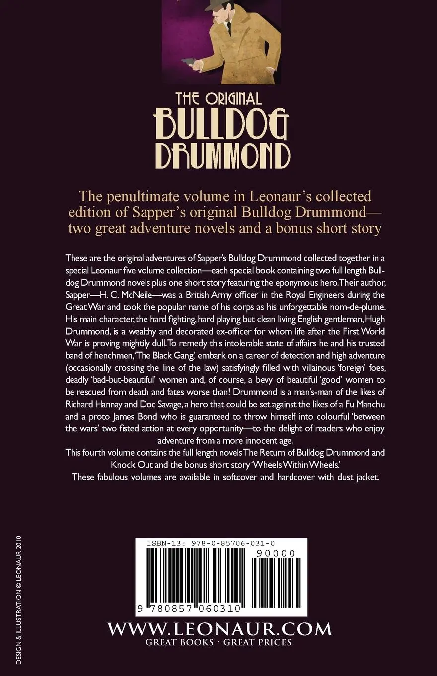 Rückseite: 9780857060310 | The Original Bulldog Drummond | Sapper | Taschenbuch | Englisch | 2010