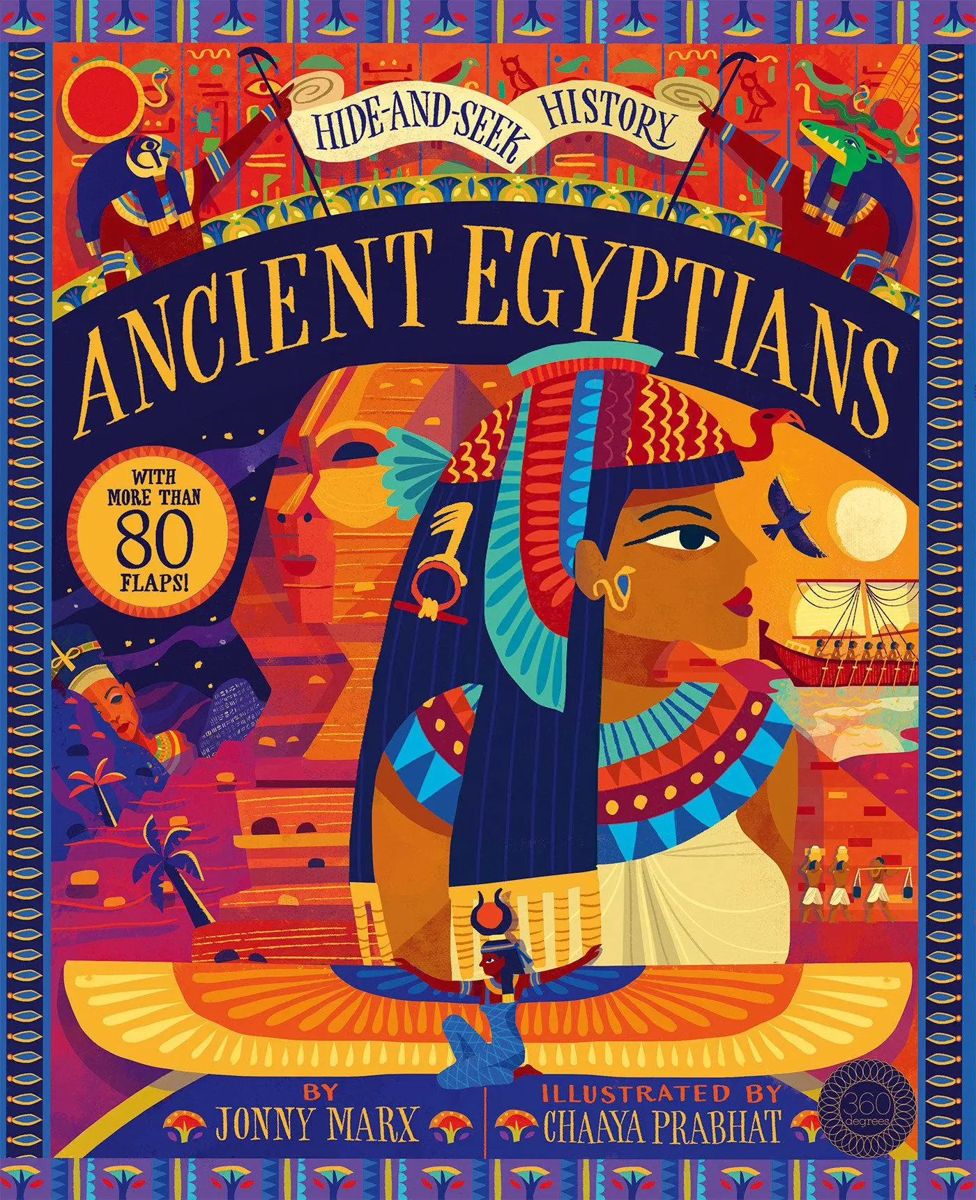 Cover: 9781944530310 | Ancient Egyptians: Hide and Seek History | With More Than 80 Flaps!