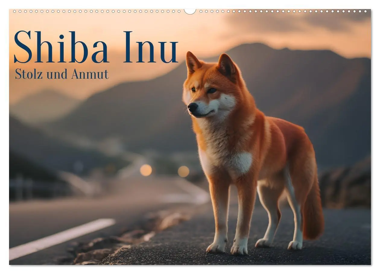 Cover: 9783457490310 | Shiba Inu - Stolz und Anmut (Wandkalender 2026 DIN A2 quer),...