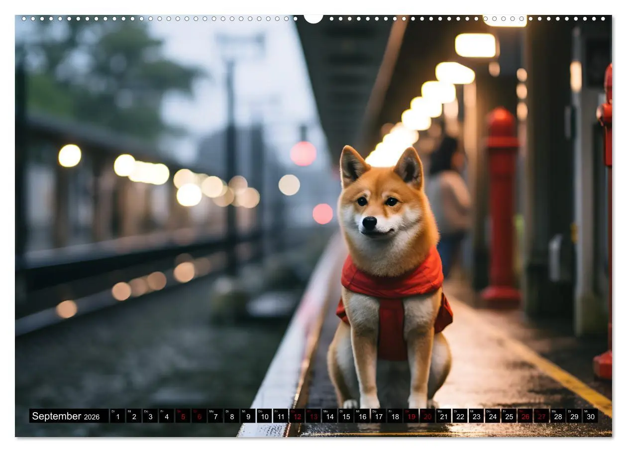 Bild: 9783457490310 | Shiba Inu - Stolz und Anmut (Wandkalender 2026 DIN A2 quer),...