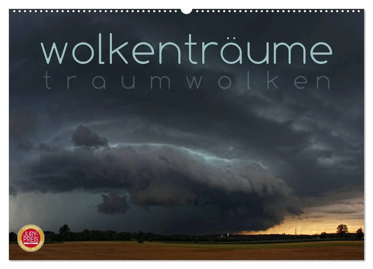 Cover: 9783516100310 | Wolkenträume - Traumwolken (Wandkalender 2026 DIN A2 quer),...