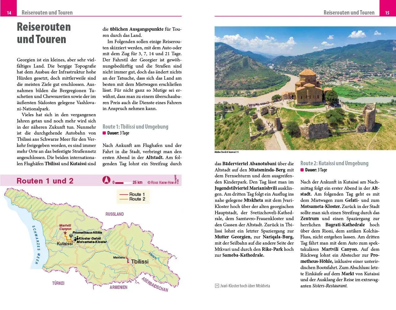 Bild: 9783831780310 | Reise Know-How Reiseführer Georgien | Mit 18 Wanderungen | Schäfer