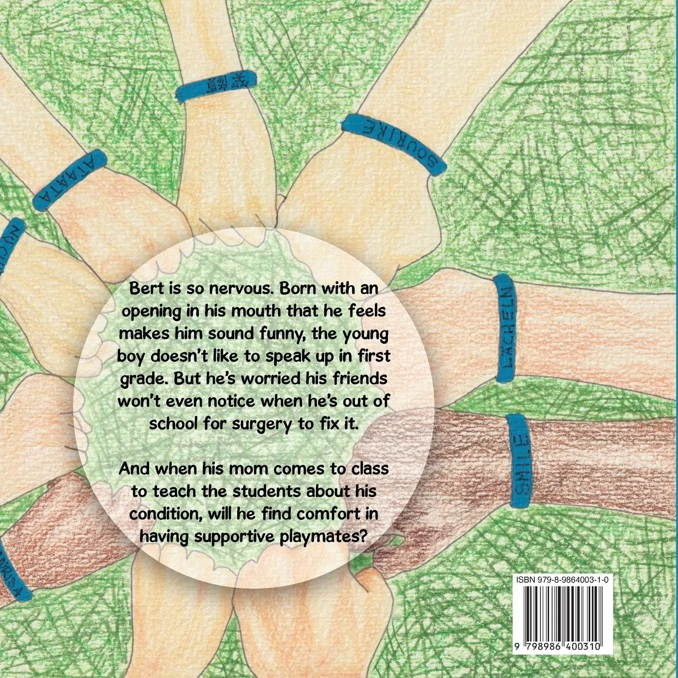 Rückseite: 9798986400310 | The Day Bert Smiled | Christine Maier | Taschenbuch | Englisch | 2023