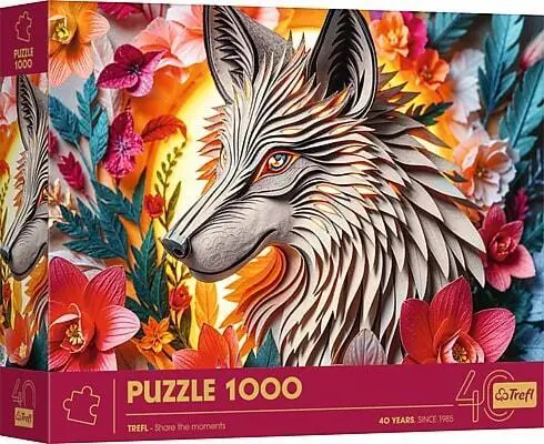 Bild: 5900511400410 | Puzzle Premium Plus 1000 Jubiläum - Wolf | Spiel | Karton | 40041