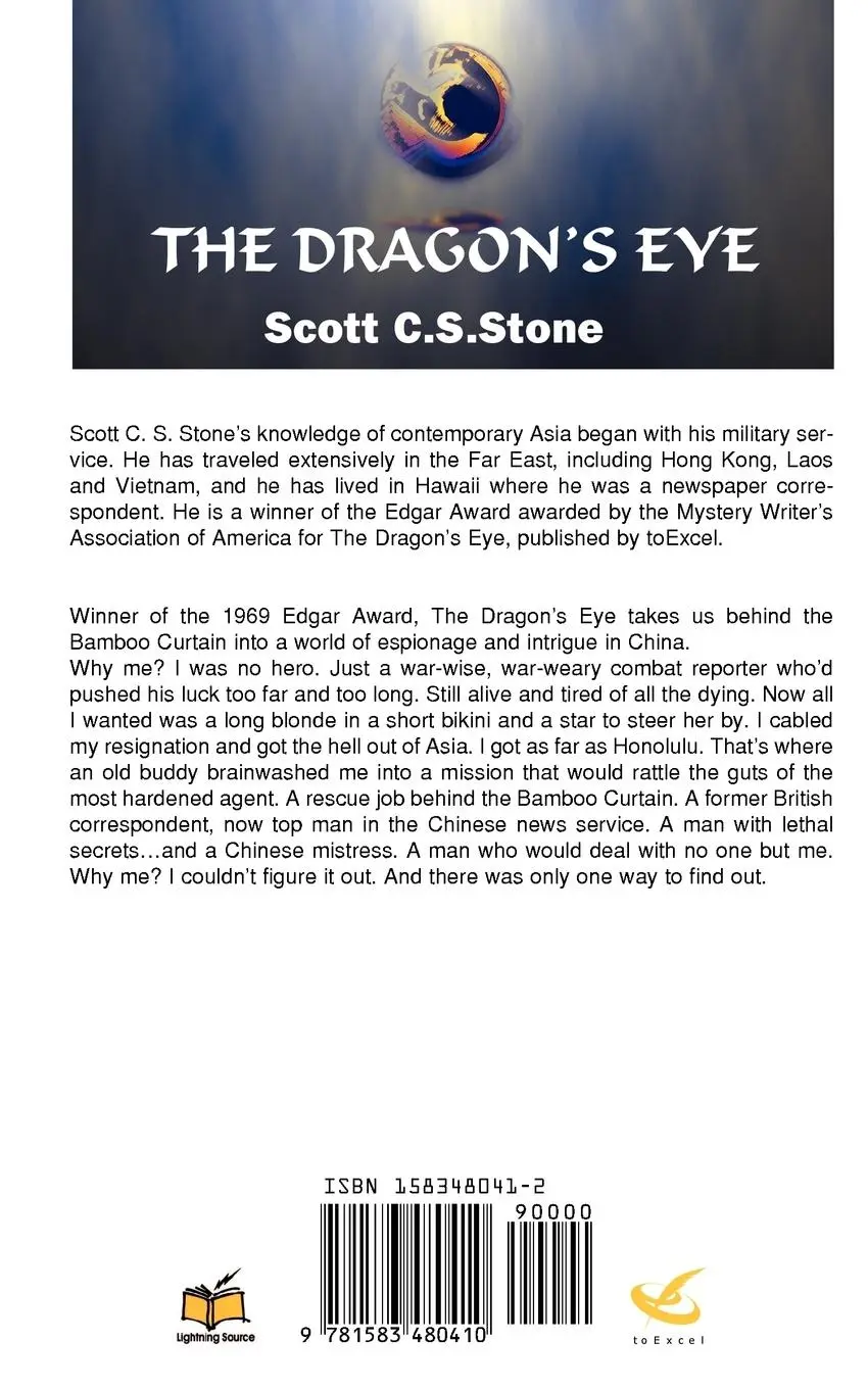 Rückseite: 9781583480410 | The Dragon's Eye | Scott C. S. Stone | Taschenbuch | Englisch | 1998