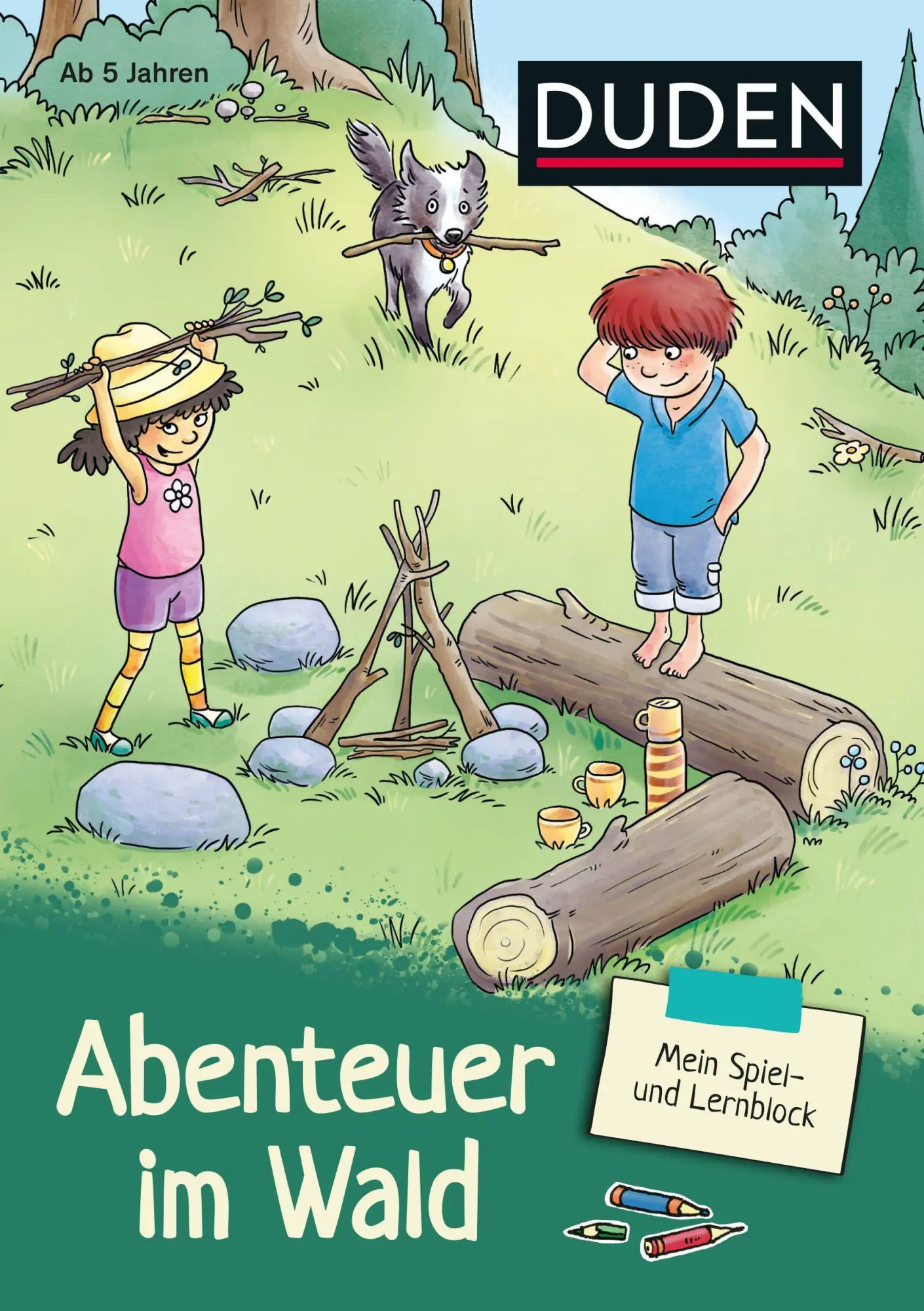 Cover: 9783411770410 | Mein Spiel- und Lernblock 1 - Abenteuer im Wald | Marion Krause | Buch Cover: 9783411770410 | Mein Spiel- und Lernblock 1 - Abenteuer im Wald | Marion Krause | Buch
