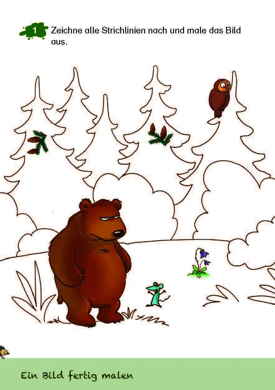 Bild: 9783411770410 | Mein Spiel- und Lernblock 1 - Abenteuer im Wald | Marion Krause | Buch Bild: 9783411770410 | Mein Spiel- und Lernblock 1 - Abenteuer im Wald | Marion Krause | Buch