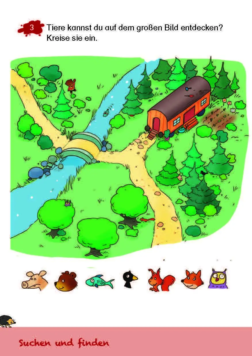 Bild: 9783411770410 | Mein Spiel- und Lernblock 1 - Abenteuer im Wald | Marion Krause | Buch Bild: 9783411770410 | Mein Spiel- und Lernblock 1 - Abenteuer im Wald | Marion Krause | Buch