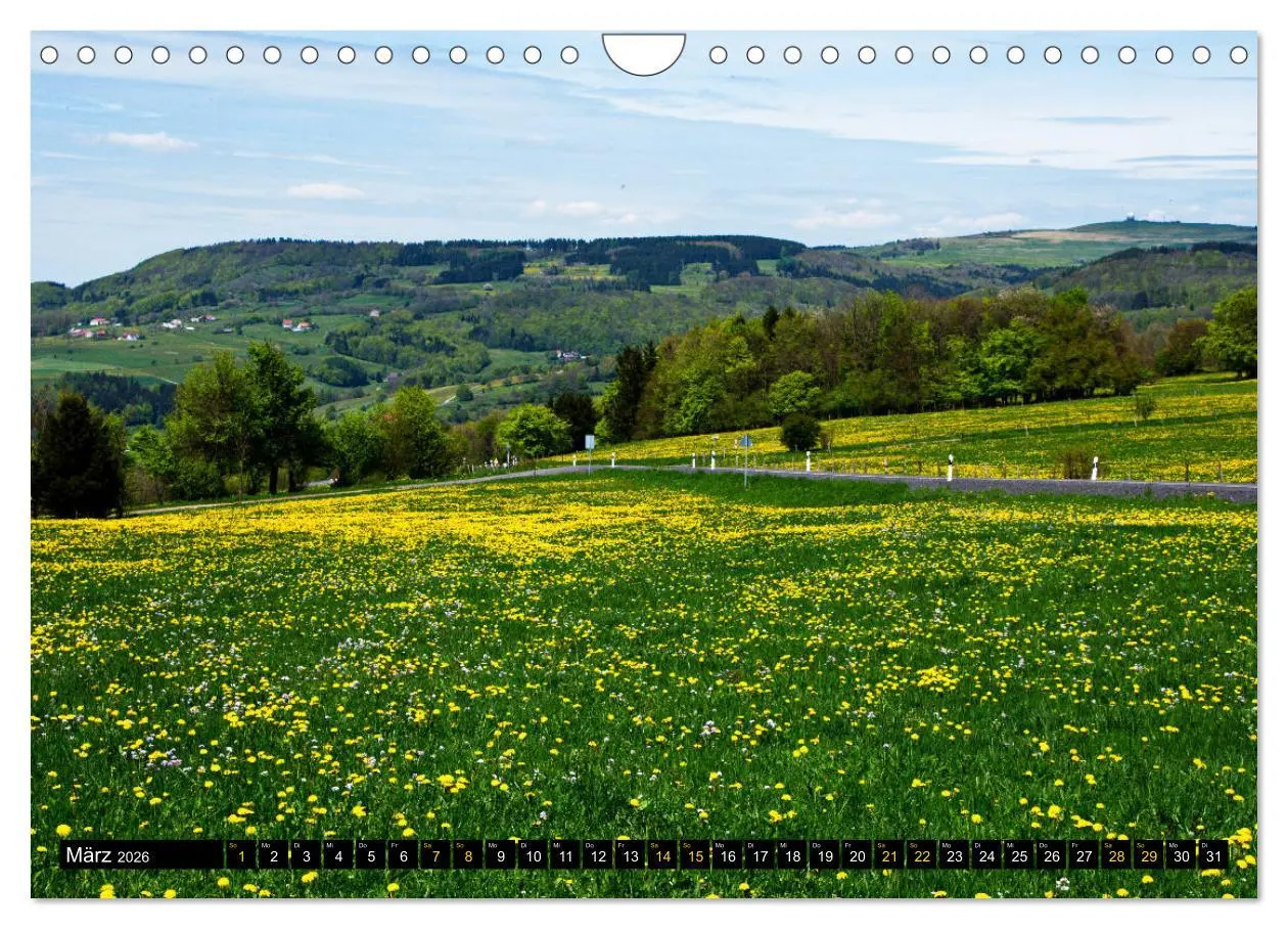 Bild: 9783457860410 | Rhöner Impressionen (Wandkalender 2026 DIN A4 quer), CALVENDO...