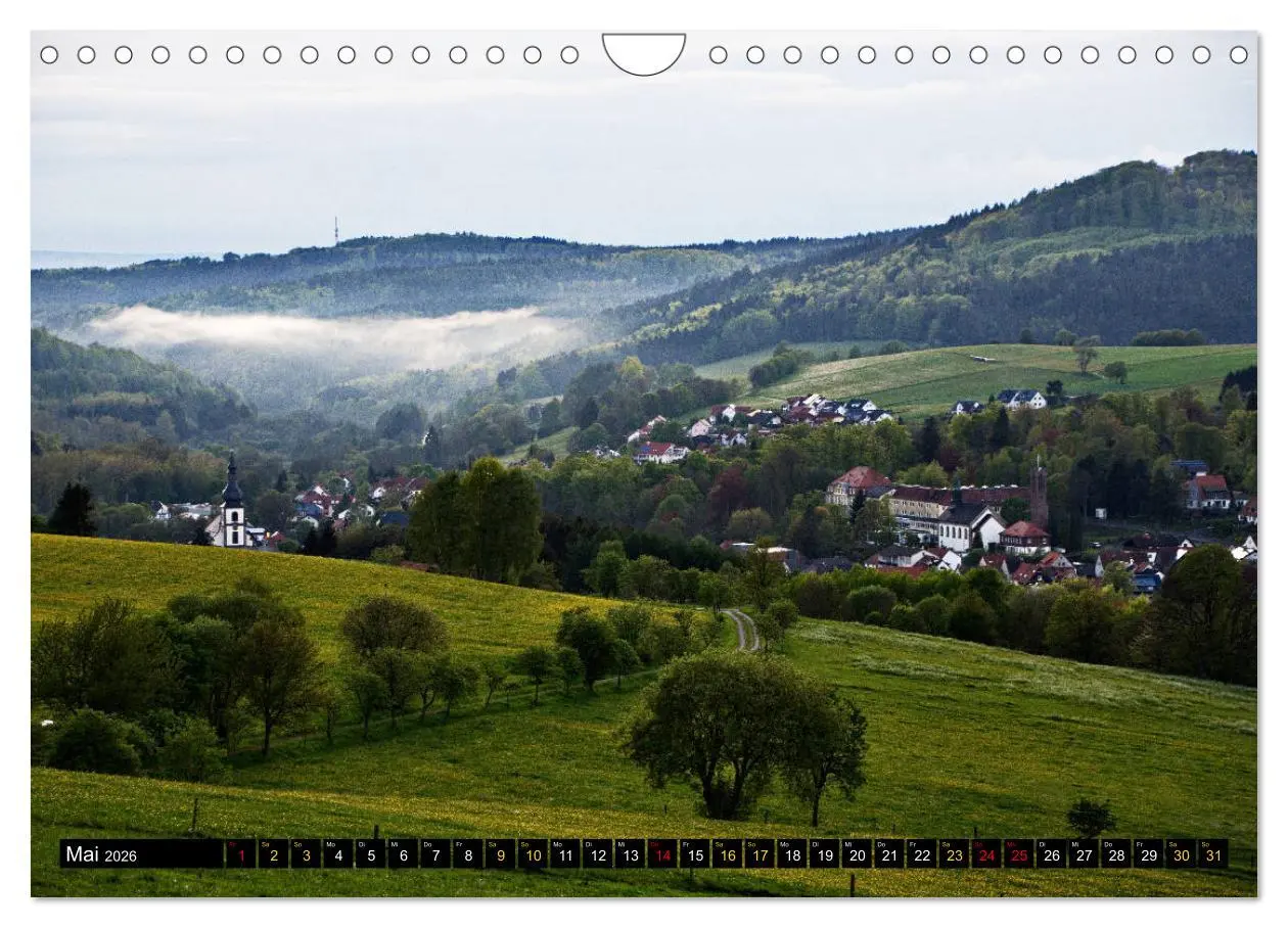 Bild: 9783457860410 | Rhöner Impressionen (Wandkalender 2026 DIN A4 quer), CALVENDO...