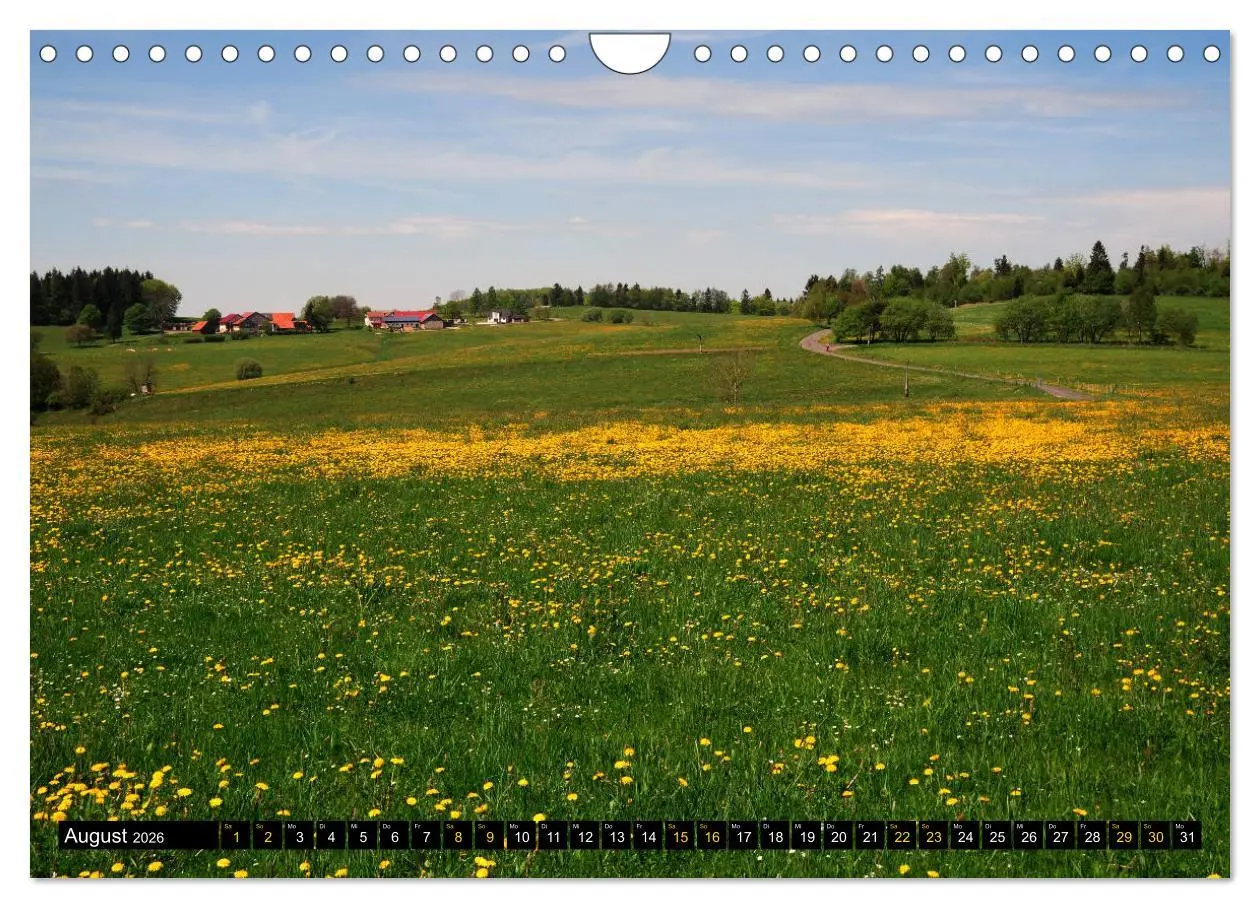 Bild: 9783457860410 | Rhöner Impressionen (Wandkalender 2026 DIN A4 quer), CALVENDO...