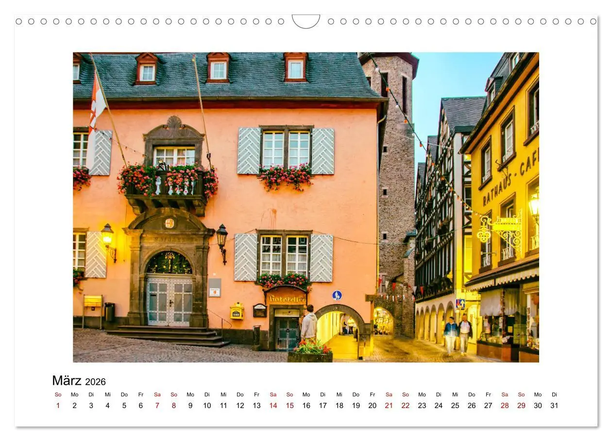 Bild: 9783457930410 | Cochem - an der Mosel (Wandkalender 2026 DIN A3 quer), CALVENDO...
