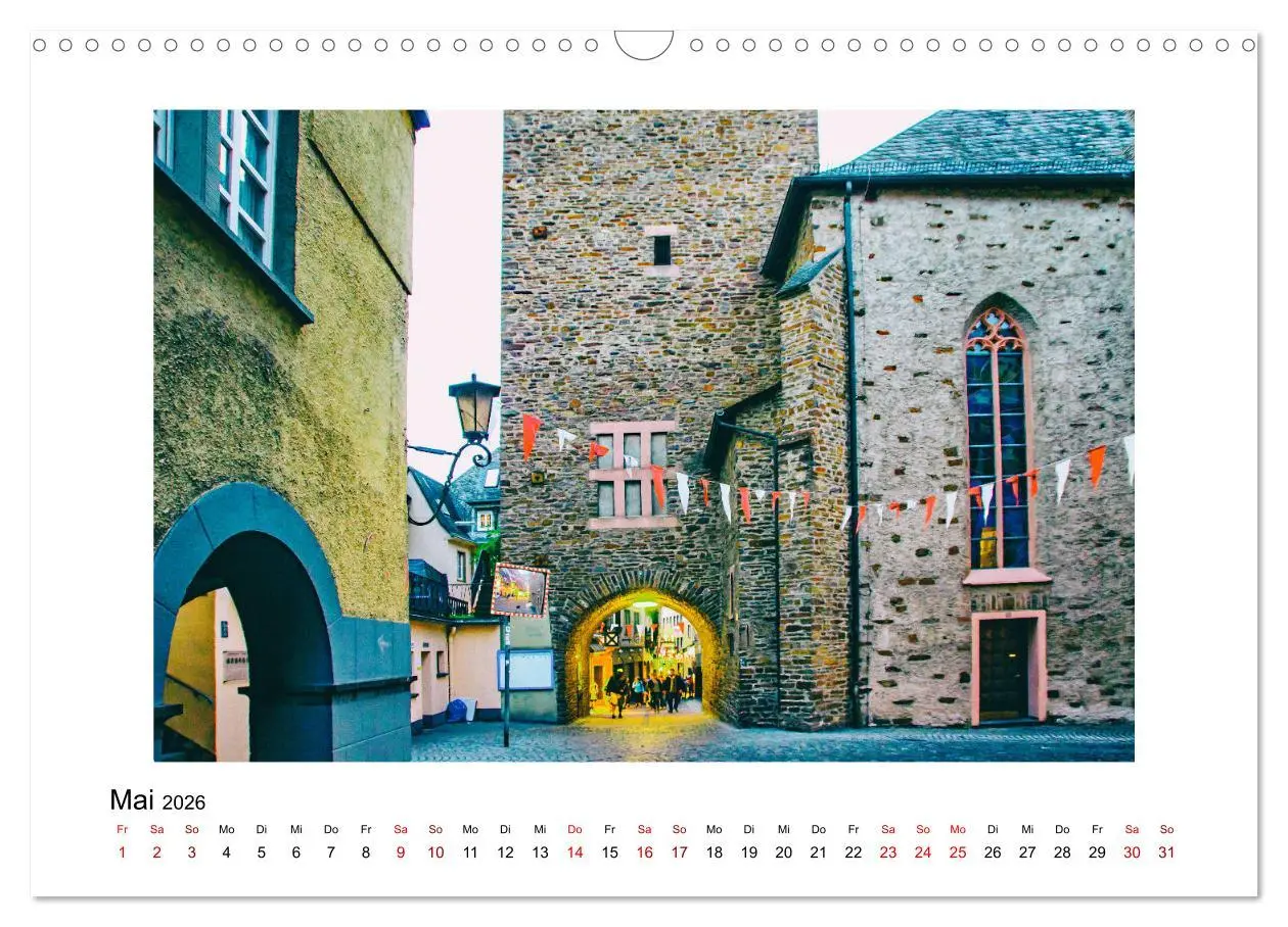 Bild: 9783457930410 | Cochem - an der Mosel (Wandkalender 2026 DIN A3 quer), CALVENDO...