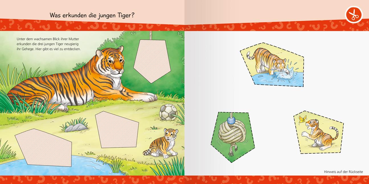 Bild: 9783473600410 | Wieso? Weshalb? Warum? junior AKTIV - Im Zoo | Oliver Kockmann | Buch