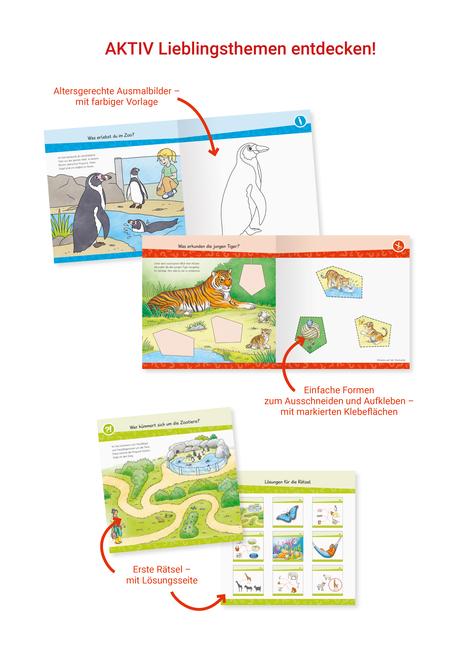 Bild: 9783473600410 | Wieso? Weshalb? Warum? junior AKTIV - Im Zoo | Oliver Kockmann | Buch