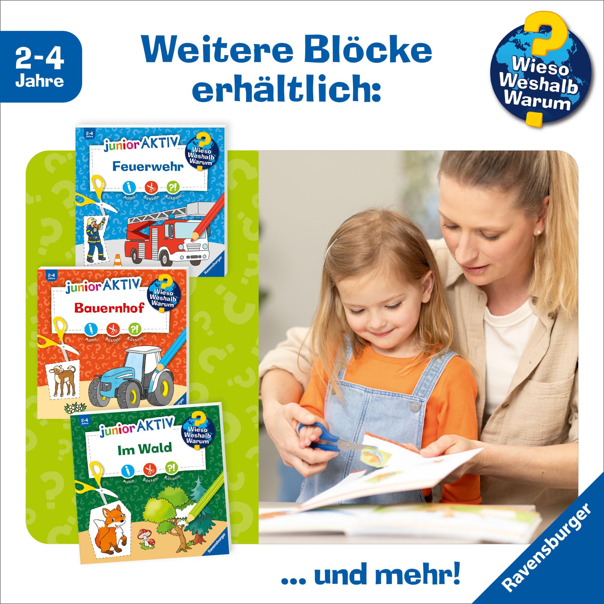 Bild: 9783473600410 | Wieso? Weshalb? Warum? junior AKTIV - Im Zoo | Oliver Kockmann | Buch