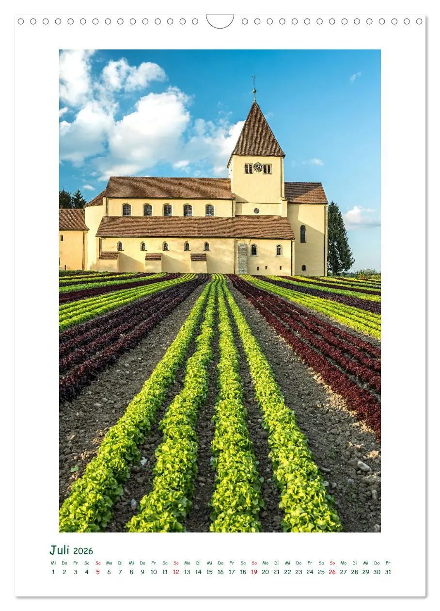 Bild: 9783516260410 | Insel Reichenau im Bodensee (Wandkalender 2026 DIN A3 hoch),...