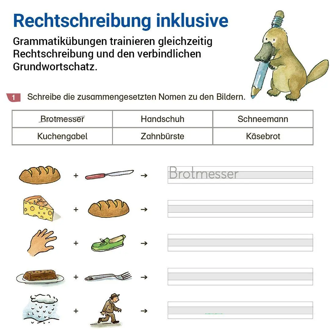 Bild: 9783619220410 | Grammatik mit Rico Schnabel, Klasse 2 | Stefanie Drecktrah (u. a.)