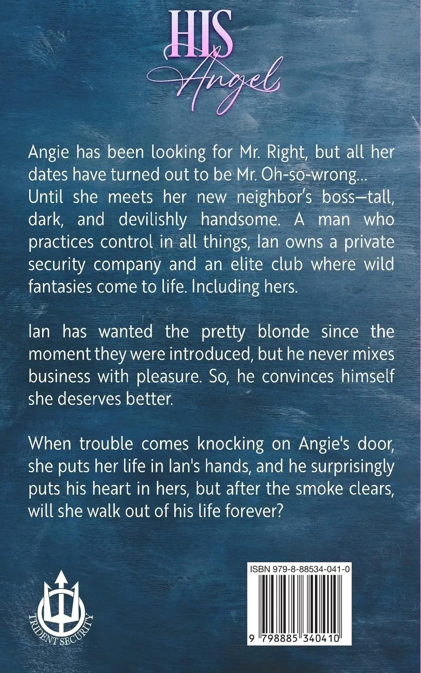 Rückseite: 9798885340410 | His Angel | Samantha Cole | Taschenbuch | Trident Security | Englisch