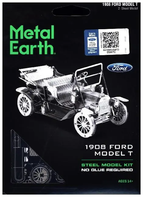 Cover: 32309010510 | Metal Earth: Ford 1908 Model T | Steel Model Kit | 502604 | 2018