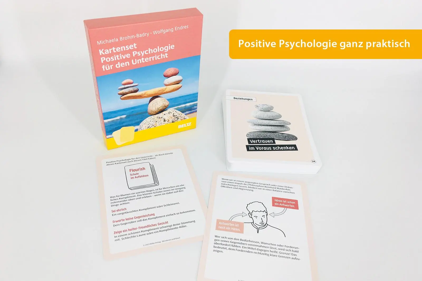 Bild: 4019172200510 | Kartenset Positive Psychologie für den Unterricht | Box | 52 S. | 2023