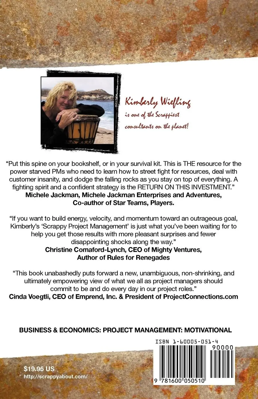 Rückseite: 9781600050510 | Scrappy Project Management | Kimberly Wiefling | Taschenbuch | 2007