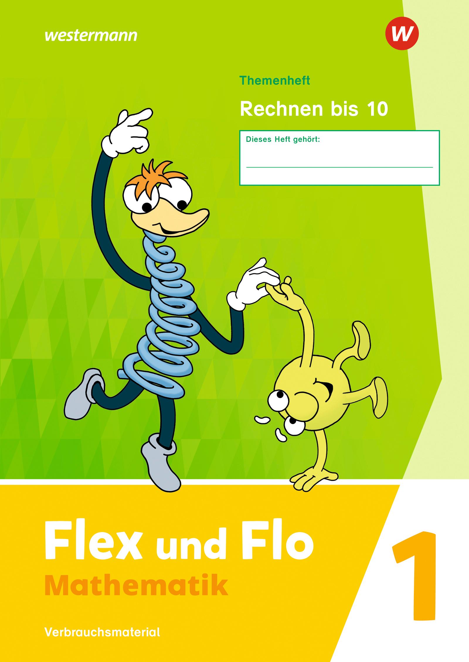 Cover: 9783141180510 | Flex und Flo. Themenheft Rechnen bis 10 | Ausgabe 2021 | Beerbaum