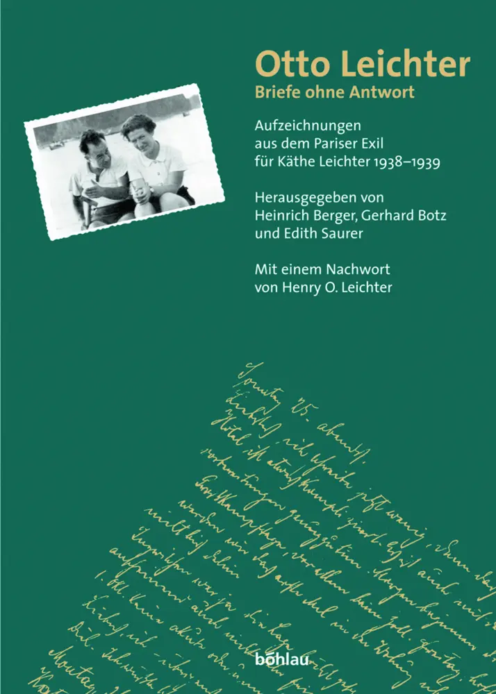 Cover: 9783205770510 | Otto Leichter. Briefe ohne Antwort | Otto Leichter | Buch | 352 S.