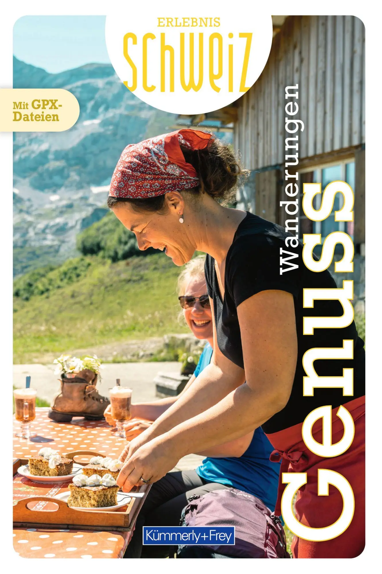 Cover: 9783259300510 | Kümmerly+Frey Erlebnis Schweiz Genusswanderungen - Wanderführer | Buch