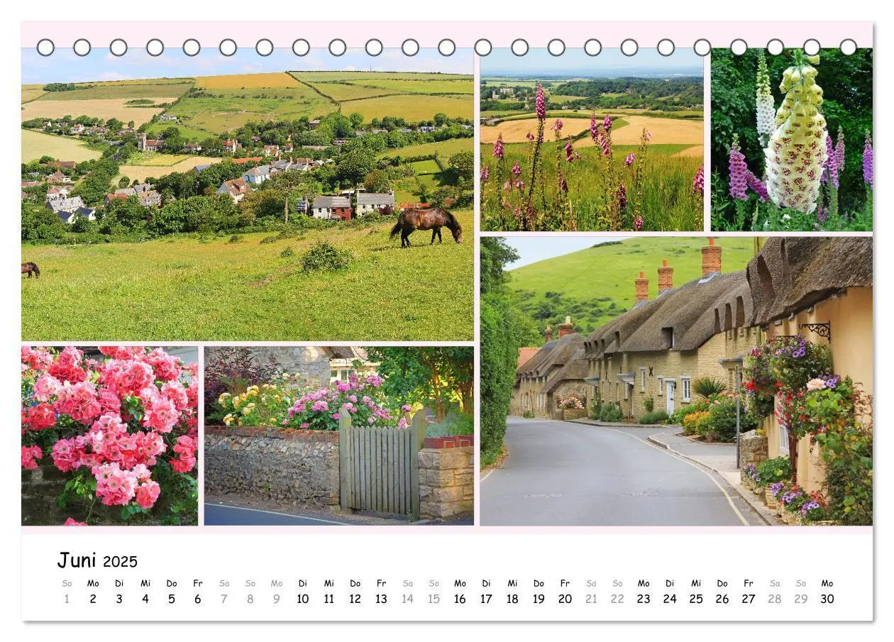 Bild: 9783435690510 | Malerisches Südengland 2025 (Tischkalender 2025 DIN A5 quer),...