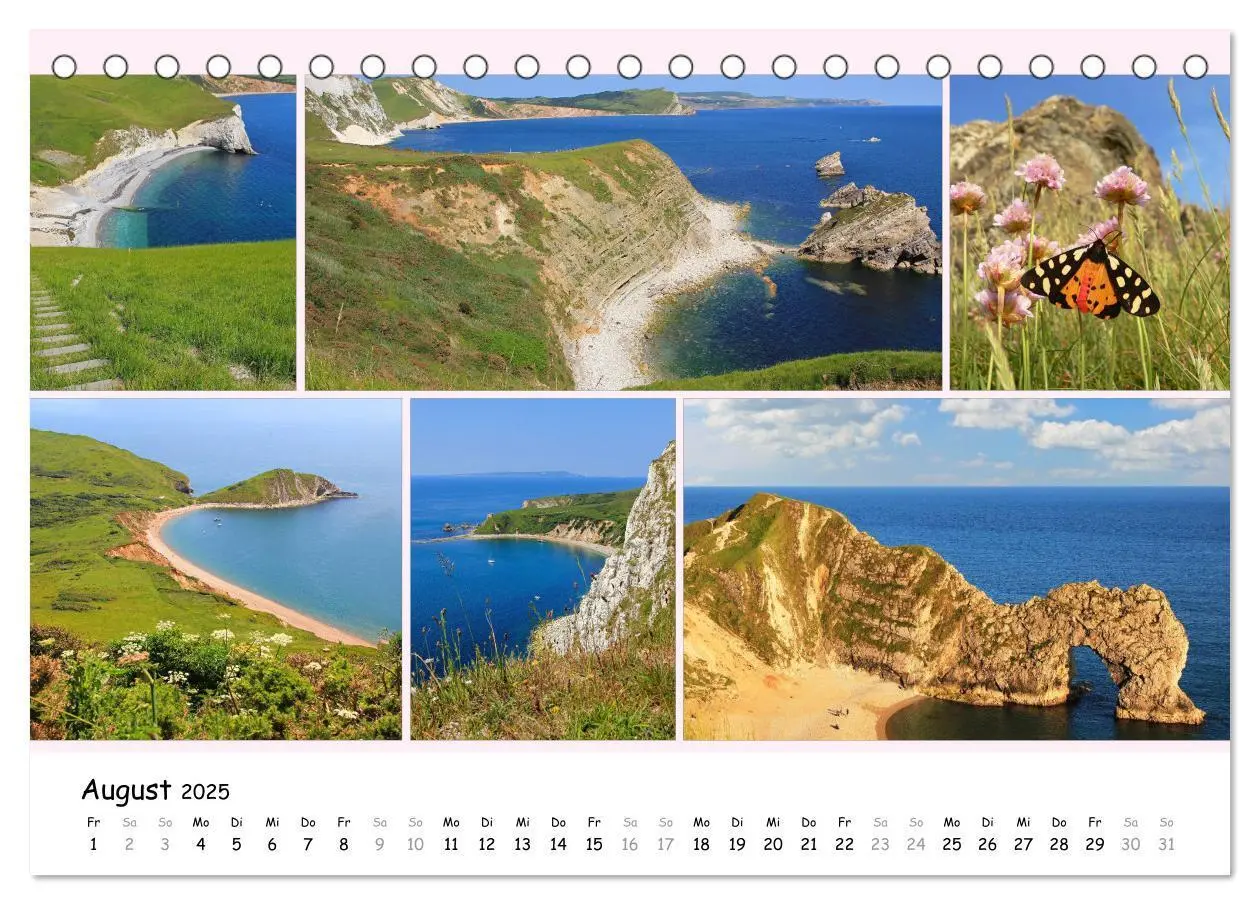 Bild: 9783435690510 | Malerisches Südengland 2025 (Tischkalender 2025 DIN A5 quer),...