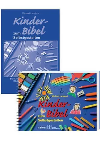 Cover: 9783438040510 | Kinder-Bibel zum Selbstgestalten | Mit Begleitheft - 2 Bde | Landgraf