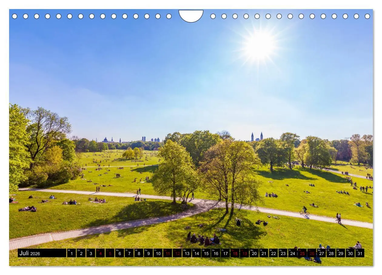 Bild: 9783457780510 | MÜNCHEN Impressionen einer Weltstadt (Wandkalender 2026 DIN A4...