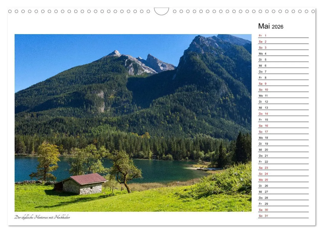 Bild: 9783457850510 | Rund um den Hintersee und Zauberwald (Wandkalender 2026 DIN A3...