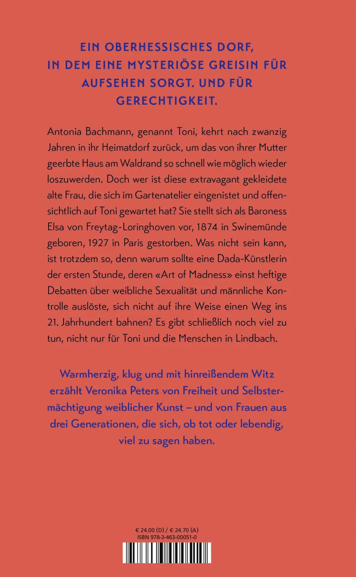Rückseite: 9783463000510 | Nackt war ich am schönsten | Veronika Peters | Buch | 320 S. | Deutsch