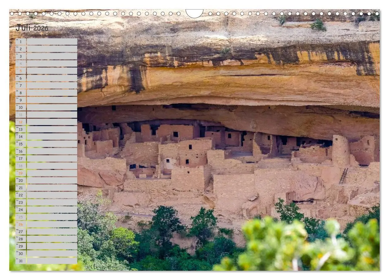 Bild: 9783516010510 | Die Canyons der USA (Wandkalender 2026 DIN A3 quer), CALVENDO...