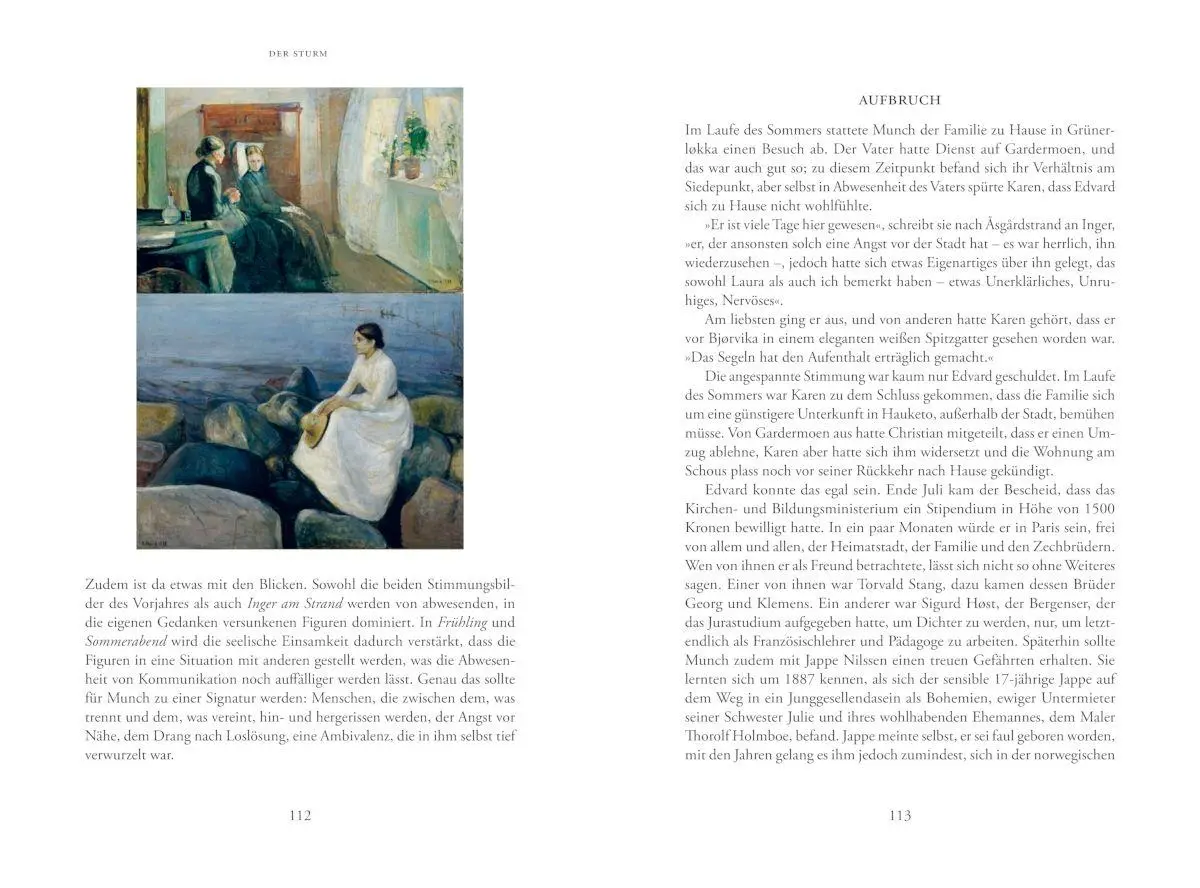 Bild: 9788284620510 | Der Sturm. Eine Biografie über Edvard Munch | Ivo de Figueiredo | Buch