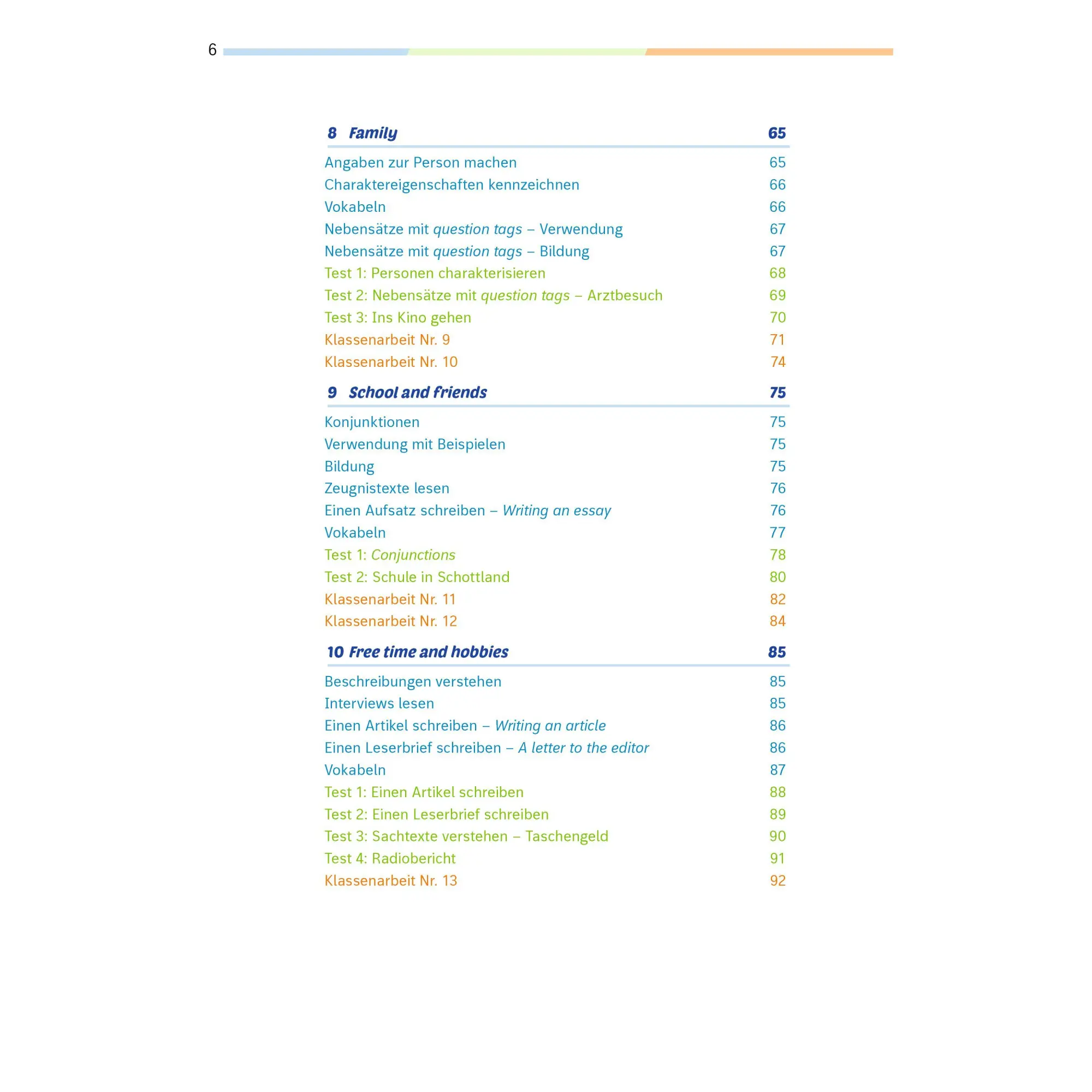 Bild: 9783070030610 | Fit für die Klassenarbeit - Gymnasium. Englisch 6 | Lara Jost | Buch