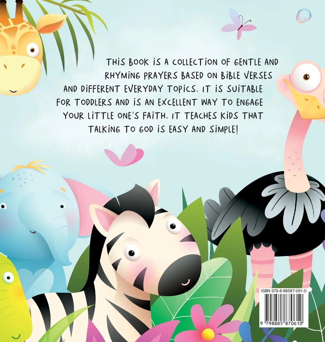 Rückseite: 9798885870610 | Pray With Me - A Book of Prayers For Small Children With Bible Verses