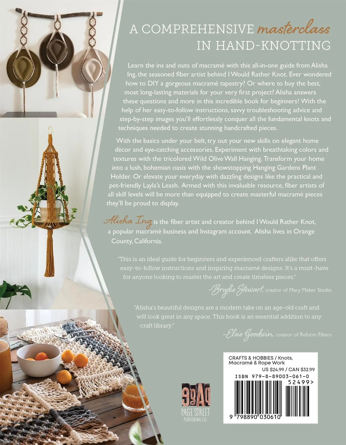 Rückseite: 9798890030610 | The Complete Beginner's Guide to Macramé | Alisha Ing | Taschenbuch