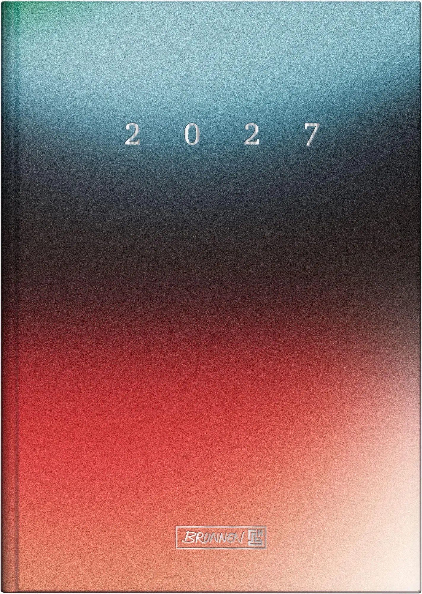 Cover: 4061947160710 | BRUNNEN 1079512017 Buchkalender Mod. 795 2027 "Redblue" A5, Papier