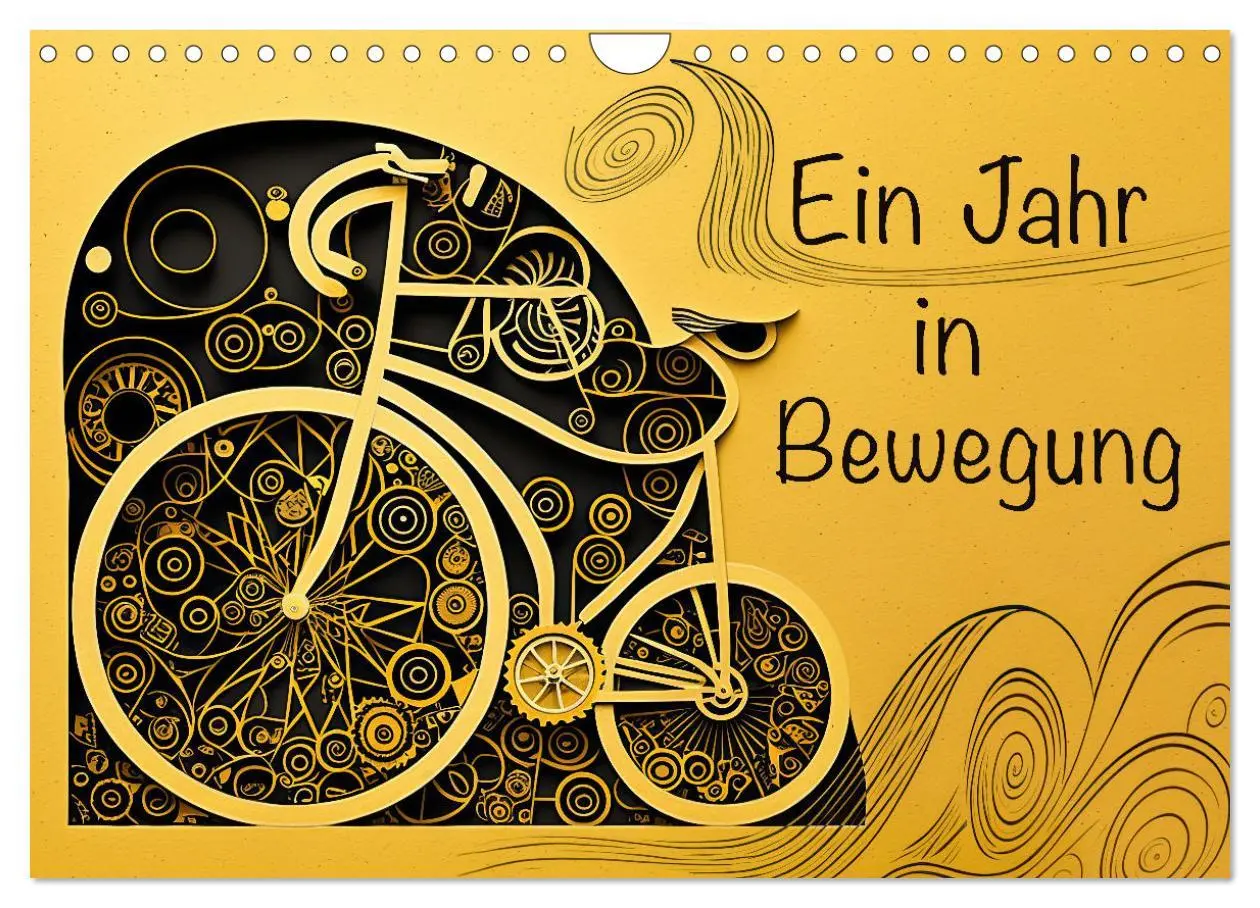 Cover: 9783457380710 | Ein Jahr in Bewegung (Wandkalender 2026 DIN A4 quer), CALVENDO...