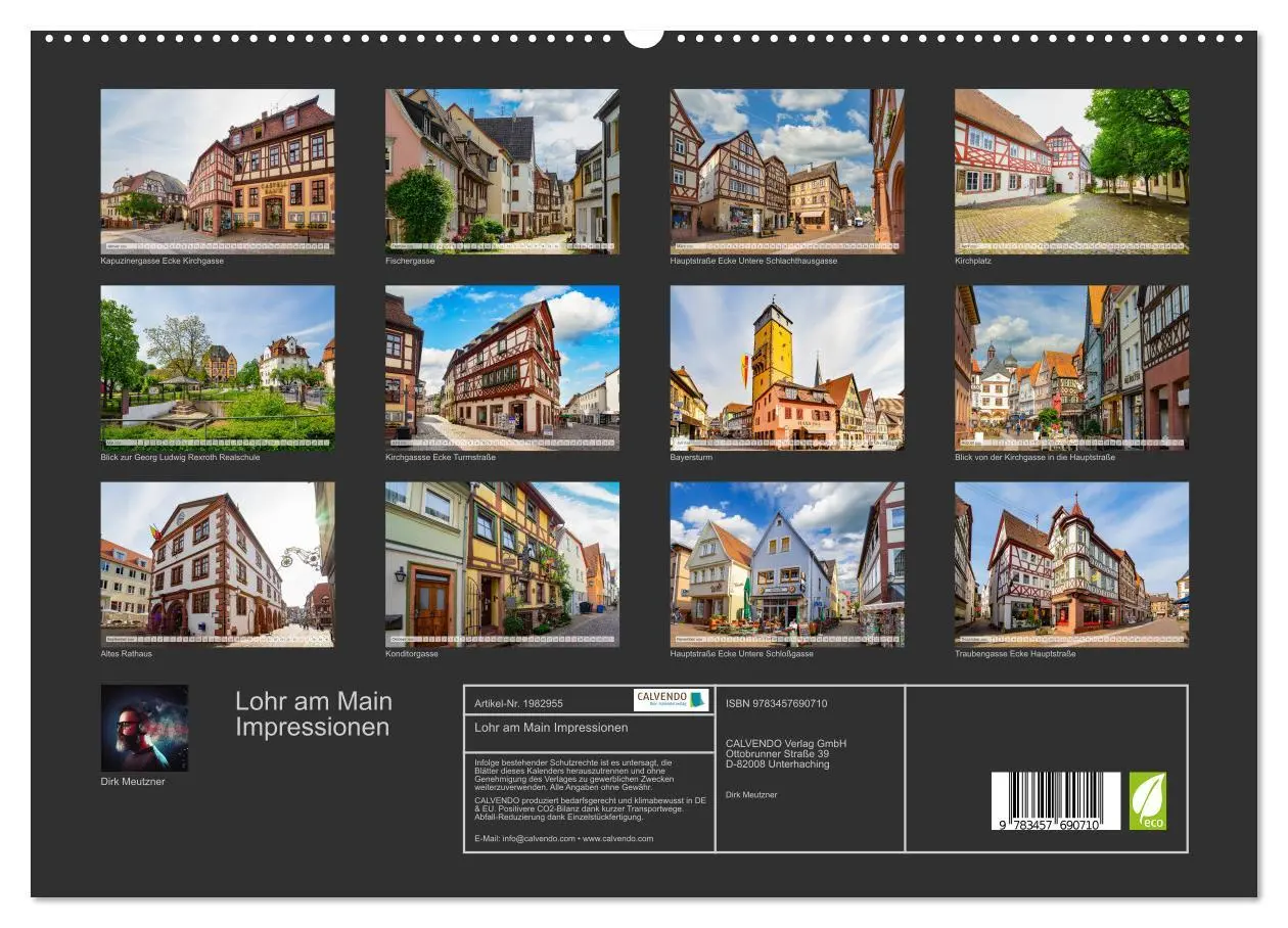 Bild: 9783457690710 | Lohr am Main Impressionen (hochwertiger Premium Wandkalender 2026...