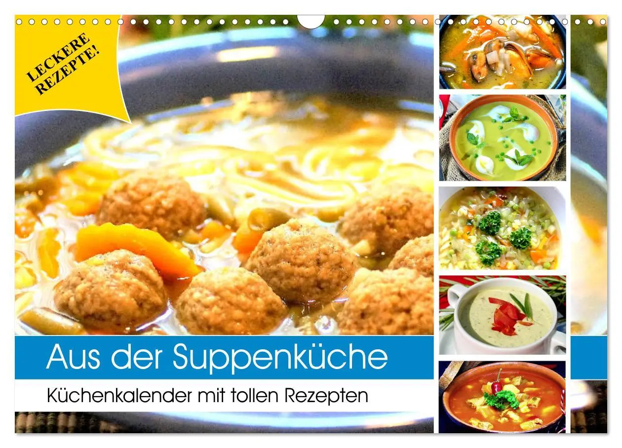 Cover: 9783457760710 | Aus der Suppenküche. Küchenkalender mit tollen Rezepten...