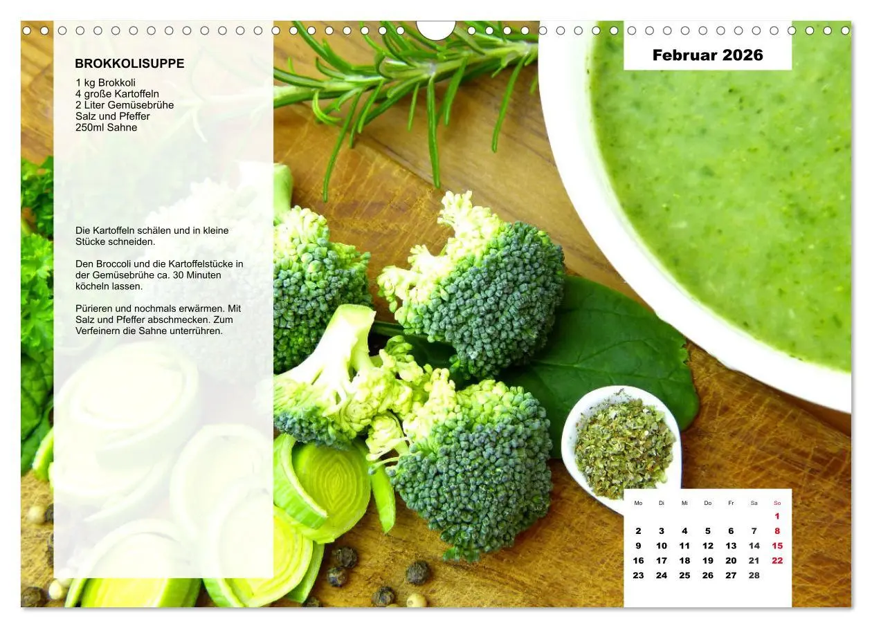 Bild: 9783457760710 | Aus der Suppenküche. Küchenkalender mit tollen Rezepten...