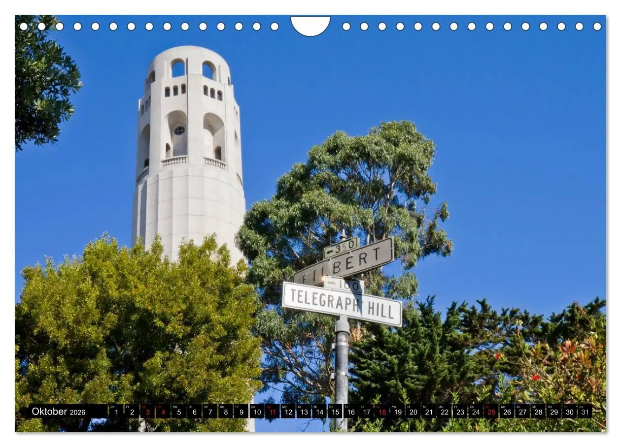 Bild: 9783516230710 | San Francisco - Traumstadt in Kalifornien (Wandkalender 2026 DIN A4...
